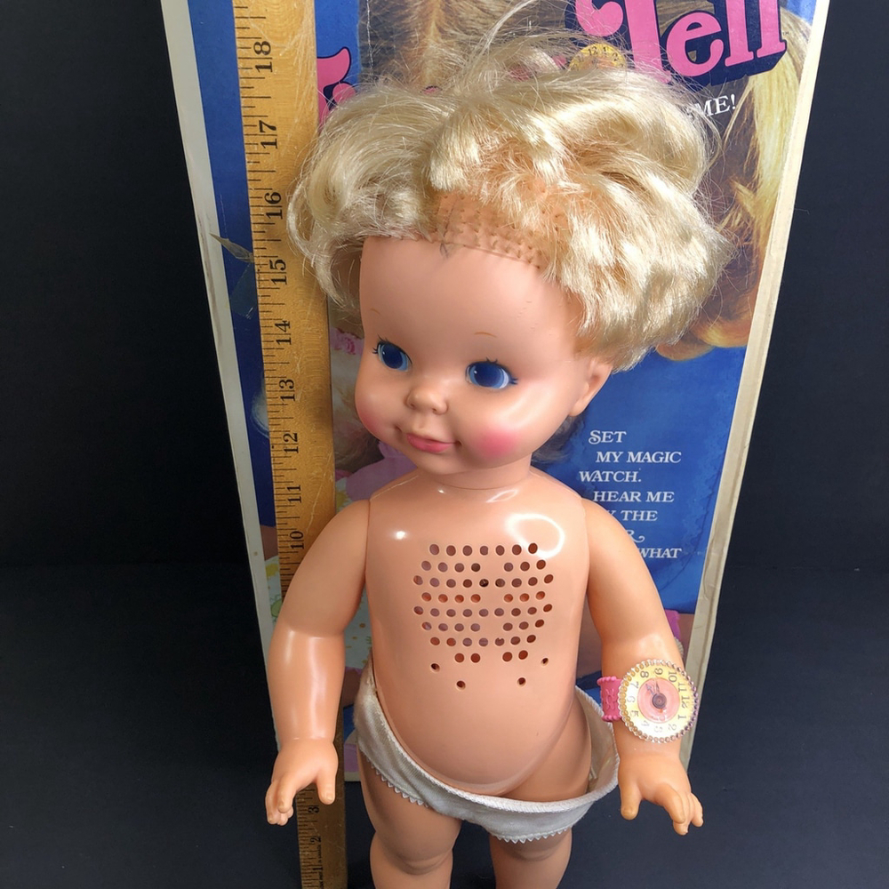 Vintage 1964/1970 Mattel Timey Tell Doll * Not In Working Condition * Read MX - Picture 6 of 15